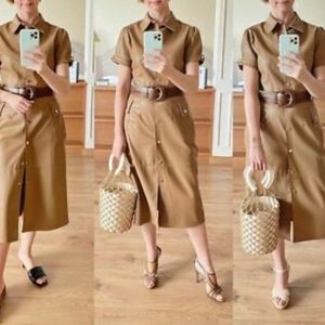 Zara dress faux leather M